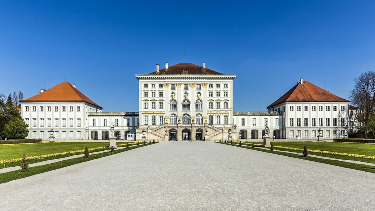 Schloss Nymphenburg in München.