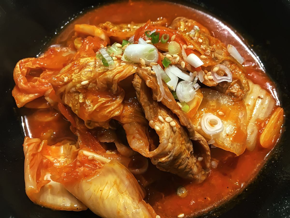 Kimchi-Suppe