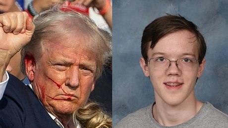 Donals Trump, Thomas Matthew Crooks - Foto: GettyImages/	REBECCA DROKE, Bethel Park School District