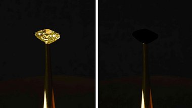 Schwärzestes Schwarz - Ein Diamant verschwindet - Foto: Diemut Strebe/ MIT