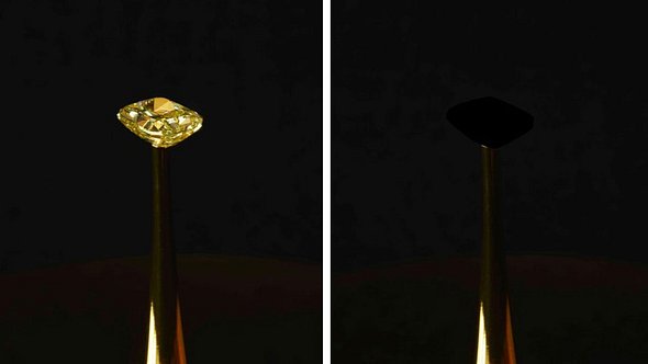 Schwärzestes Schwarz - Ein Diamant verschwindet - Foto: Diemut Strebe/ MIT