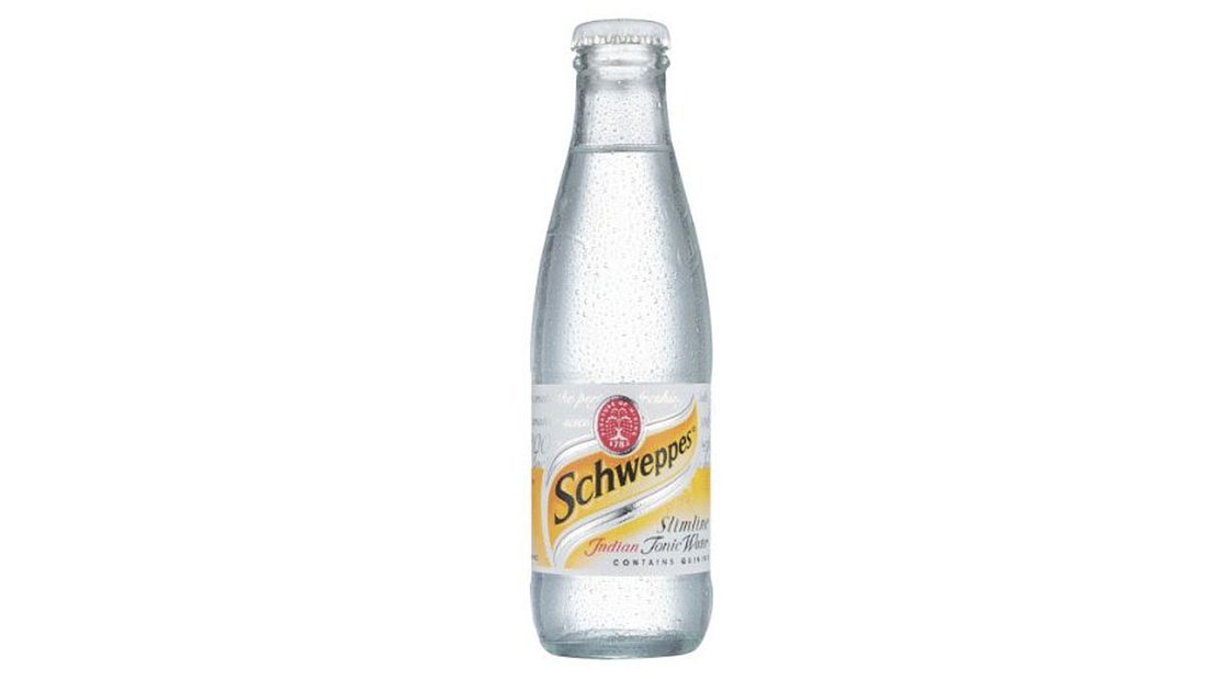 Der Figurbetonte: Schweppes Slimline Indian Tonic Water