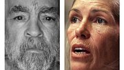 Charles Manson, Leslie van Houten - Foto: Getty Images, Getty Images/	DAMIAN DOVARGANES 