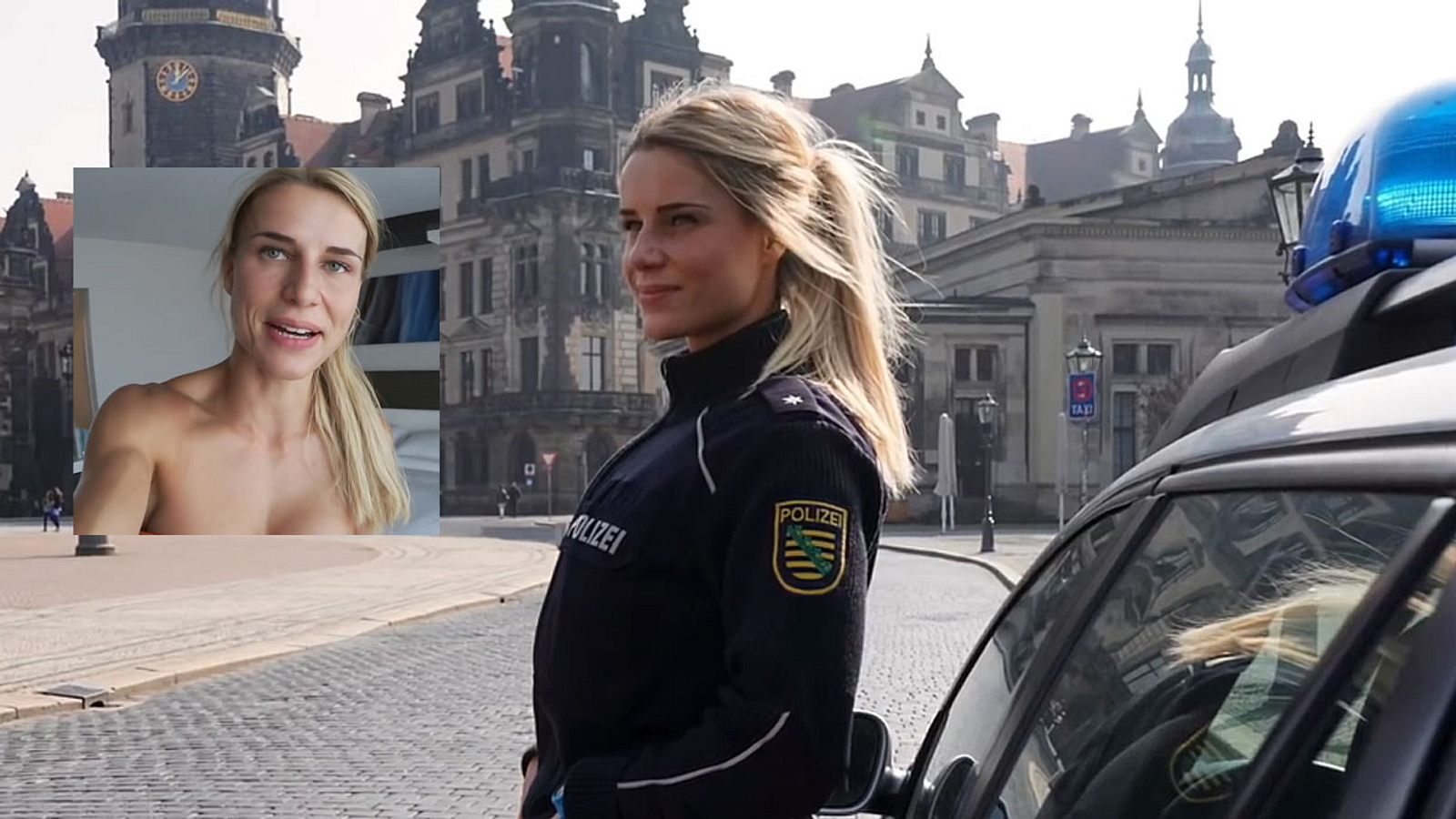 Bikini oder Uniform: Deutschlands heißeste Polizistin muss sich entscheiden...