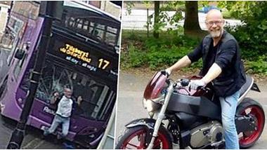 Simon Smith: Das ist der Mann, der in Reading von einem Bus umgefahren wurde, und danach in die Kneipe ging - Foto: YouTube/PhuKenh