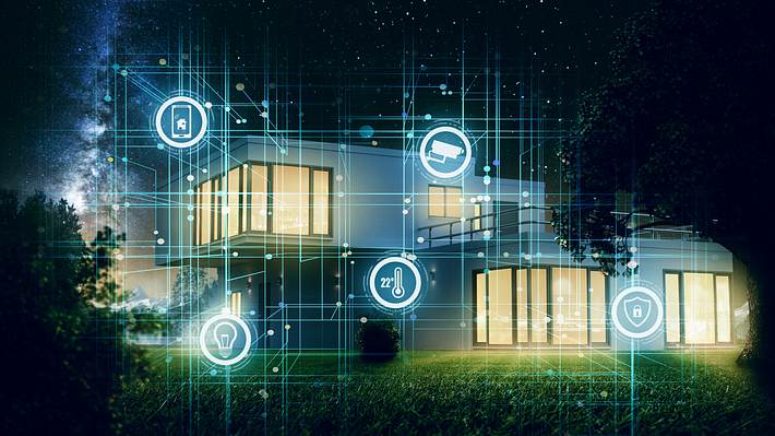 Smart Home Grafik - Foto: iStock / Marcus Millo