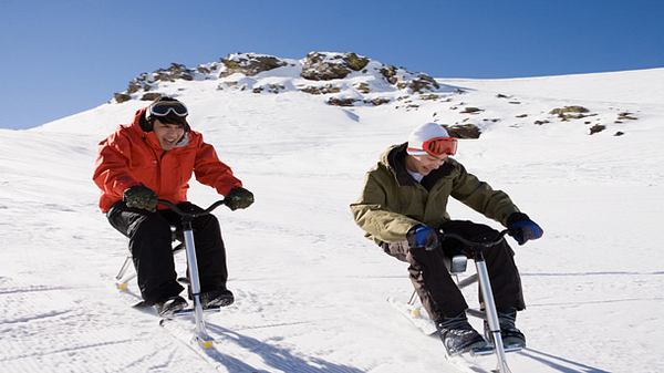 Neuer Trend Snowbike - Foto: iStock