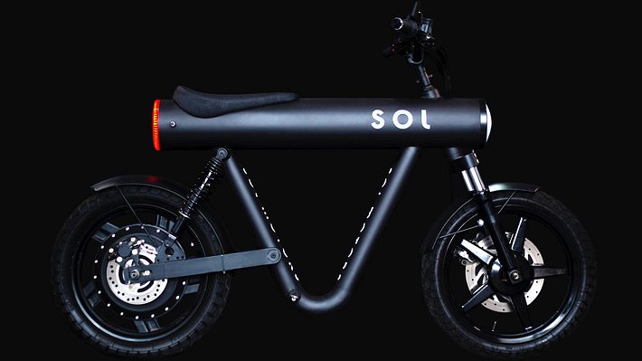 Sol Motors zeigt Raketen-Fahrrad Pocket Rocket - Foto: Sol Motors