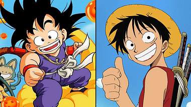 Son-Goku und Ruffy - Foto: Toei Animation