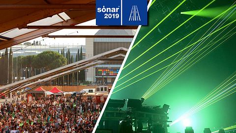 Sónar-Festival  - Foto: Getty Images / Josep Lago / Pau Barrena / Advanced Music S.L. (Collage Männersache)