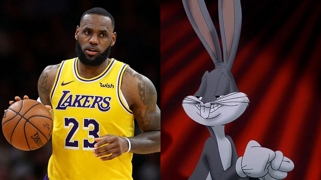 LeBron James in Space Jam 2 LeBron James in Space Jam 2