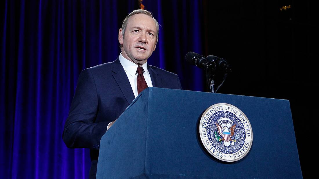 Kevin Spacey als Frank Underwood Kevin Spacey als Frank Underwood