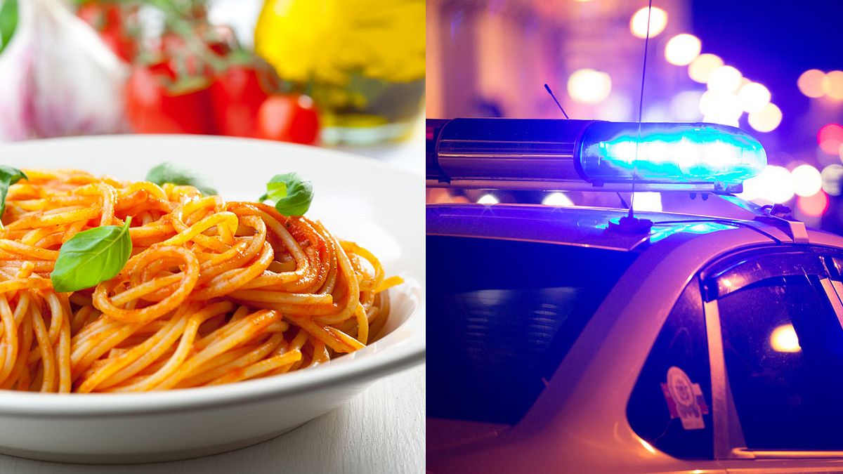 Mann findet Spaghetti der Freundin OK, löst Polizei-Großeinsatz aus