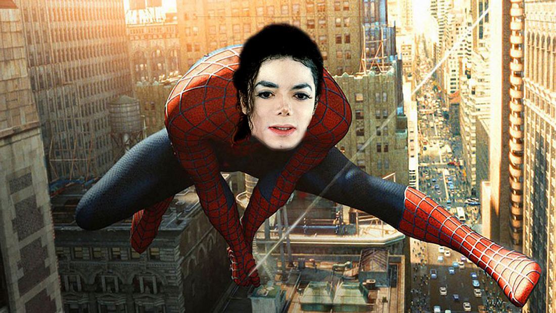 Michael Jackson als Spider-Man?