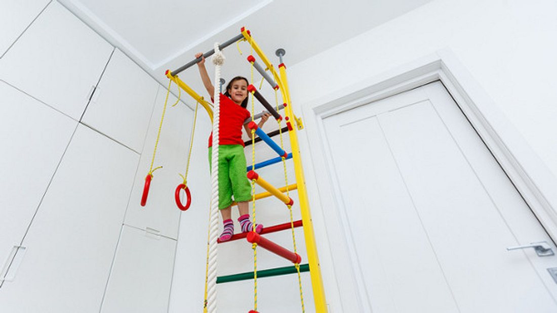 Kletterwände, auch fürs Kinderzimmer! Sprossenwand