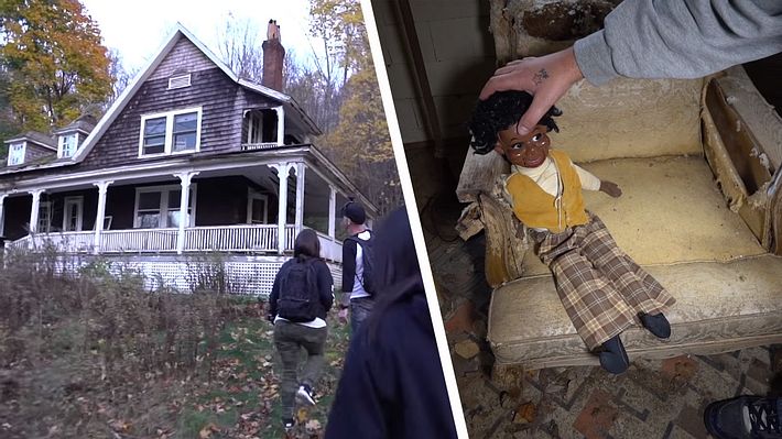 Ein verlassenes Haus hat eine magische Anziehungskraft - Foto: YouTube / Exploring With Josh