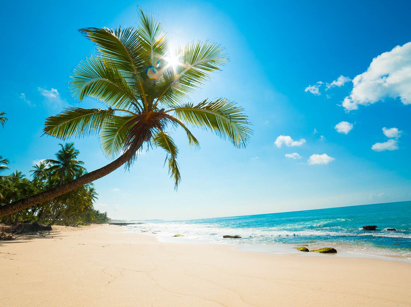 Sri Lanka Strand auf Sri Lanka