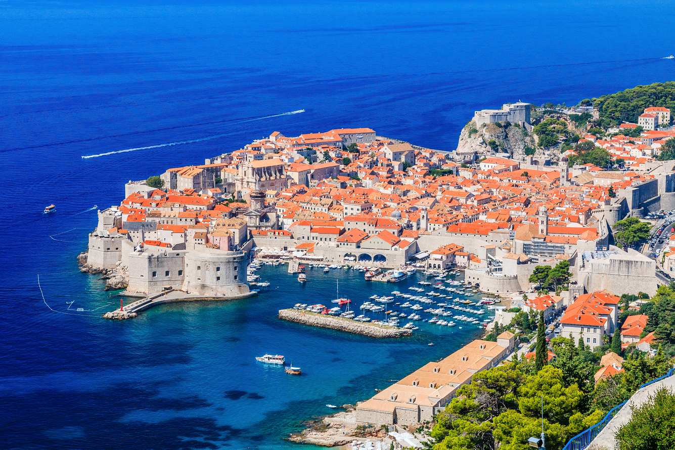 Stadthafen von Dubrovnik Stadthafen von Dubrovnik