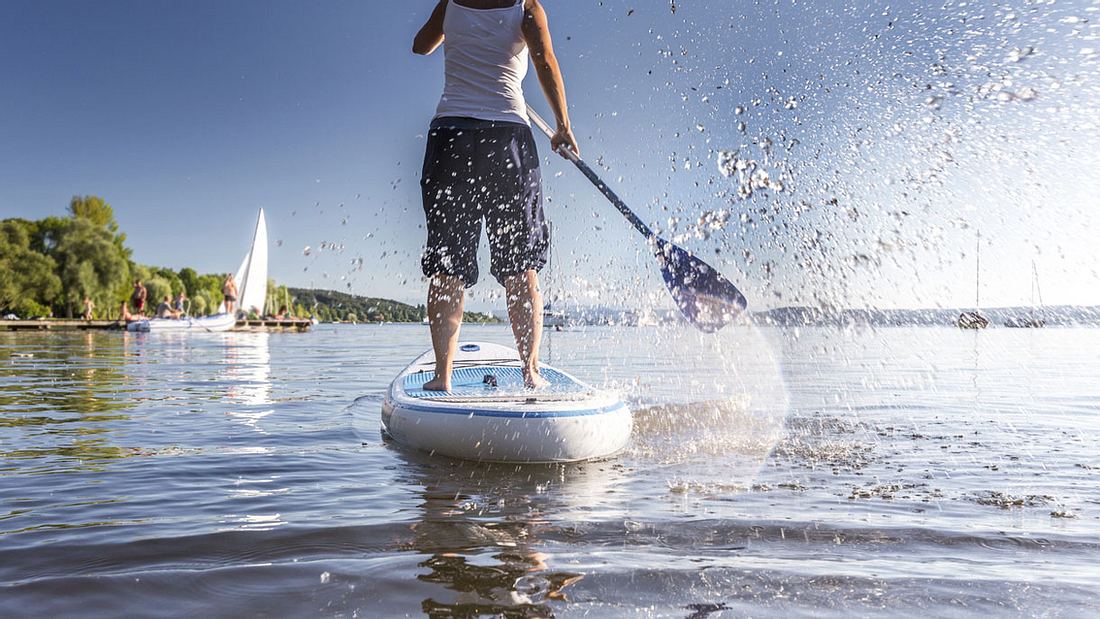 Stand-up-Paddler Stand-up-Paddler