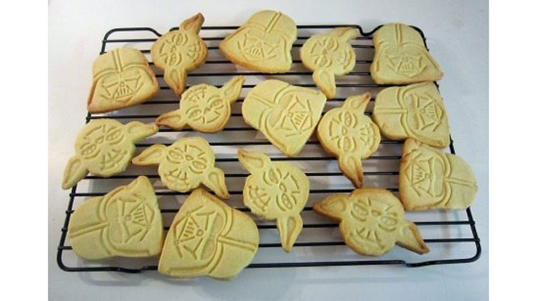 Ausstechförmchen mit Star Wars-Motiven Adventskalender für Männer: Star Wars Plätzchen Formen