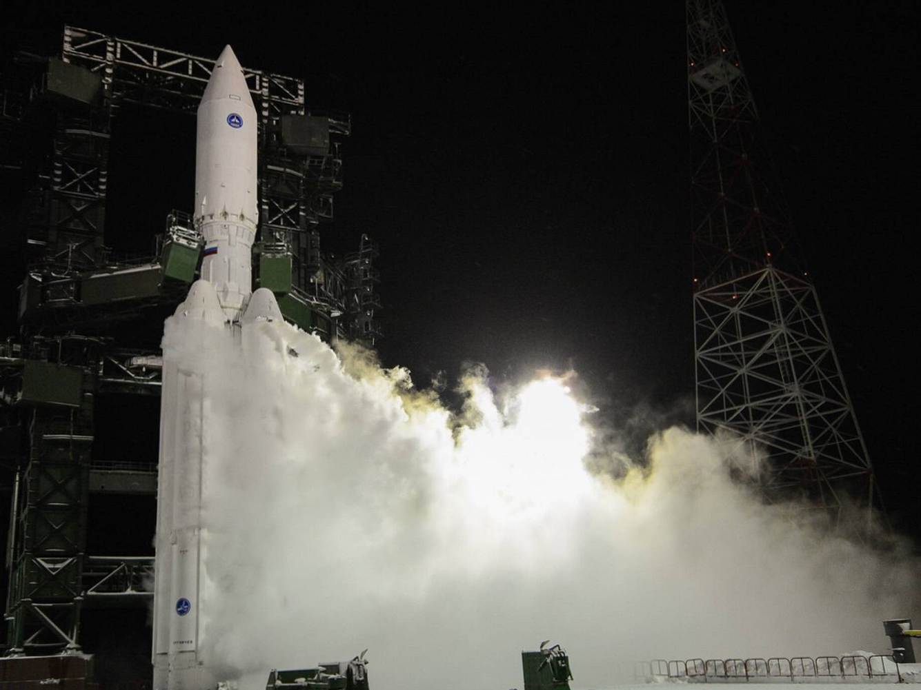Start einer russischen Rakete