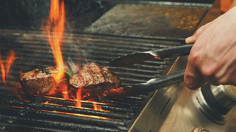 Steak auf dem Grill