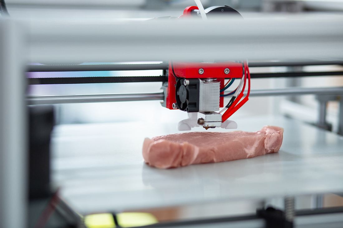 Steak aus dem 3D-Drucker Steak aus dem 3D-Drucker