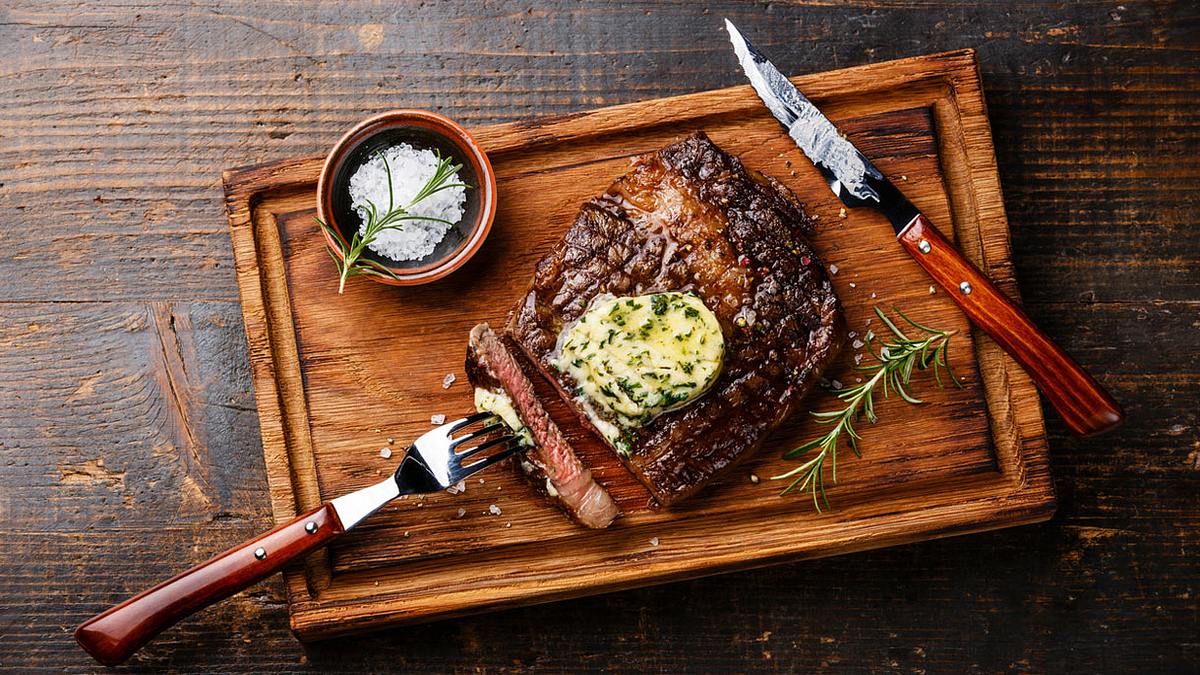 Steak und Kräuterbutter - eine perfekte Kombi