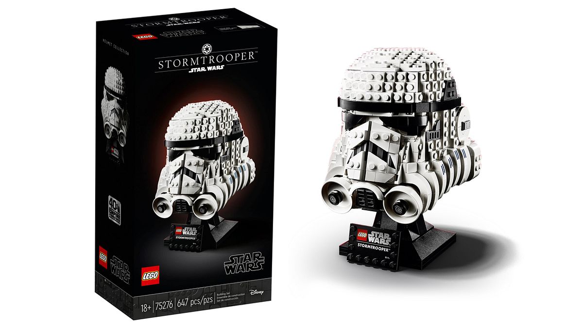 Stormtrooper-Lego-Büste