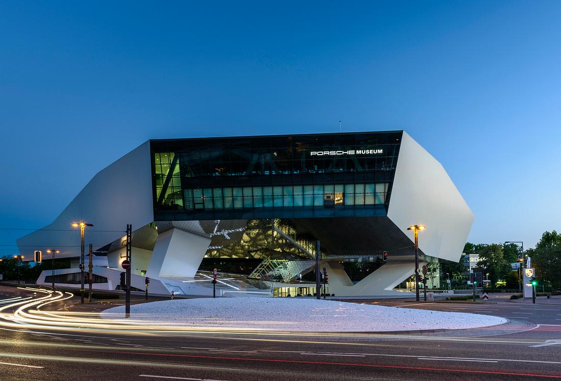 Über 80 Fahrzeuge stehen im Porsche Museum Porsche-Museum