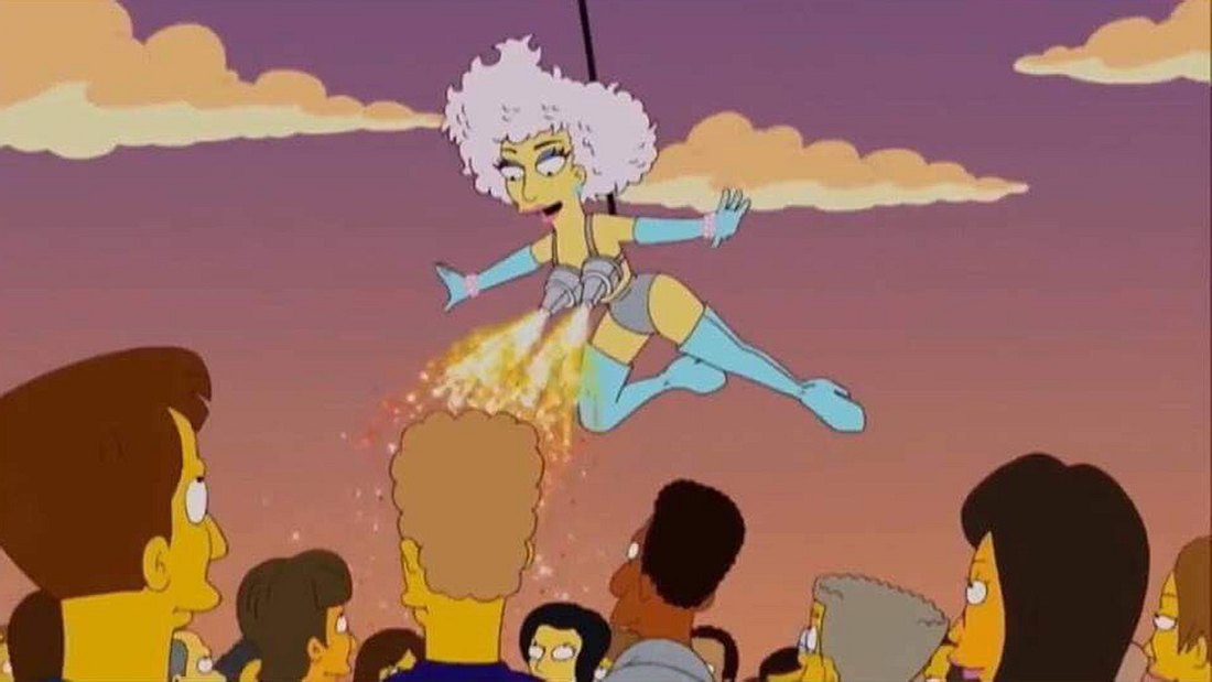Die Simpsons haben Lady Gagas Performance beim Superbowl 2017 vorhergesagt