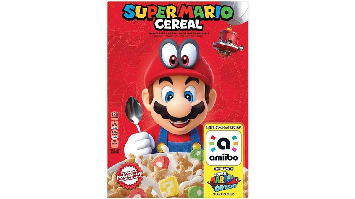 Die Super Mario Cornflakes von Kellogg's