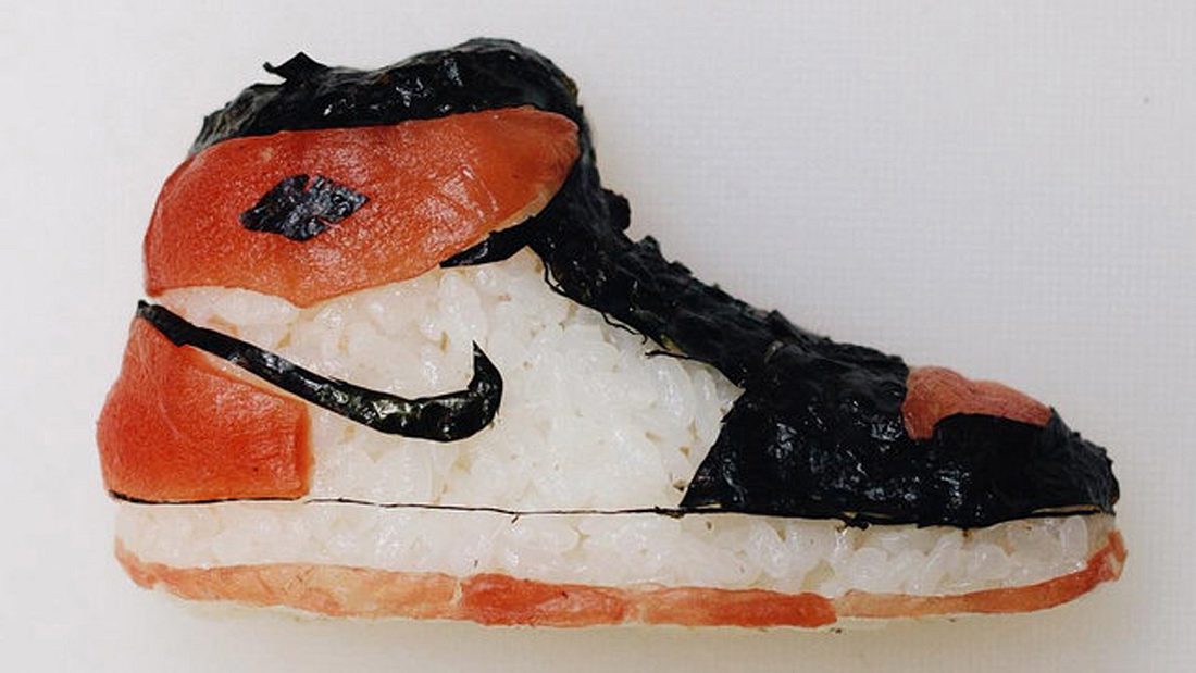 Sushi-Sneaker: Instagrammer verwandelt Essen in Kunst