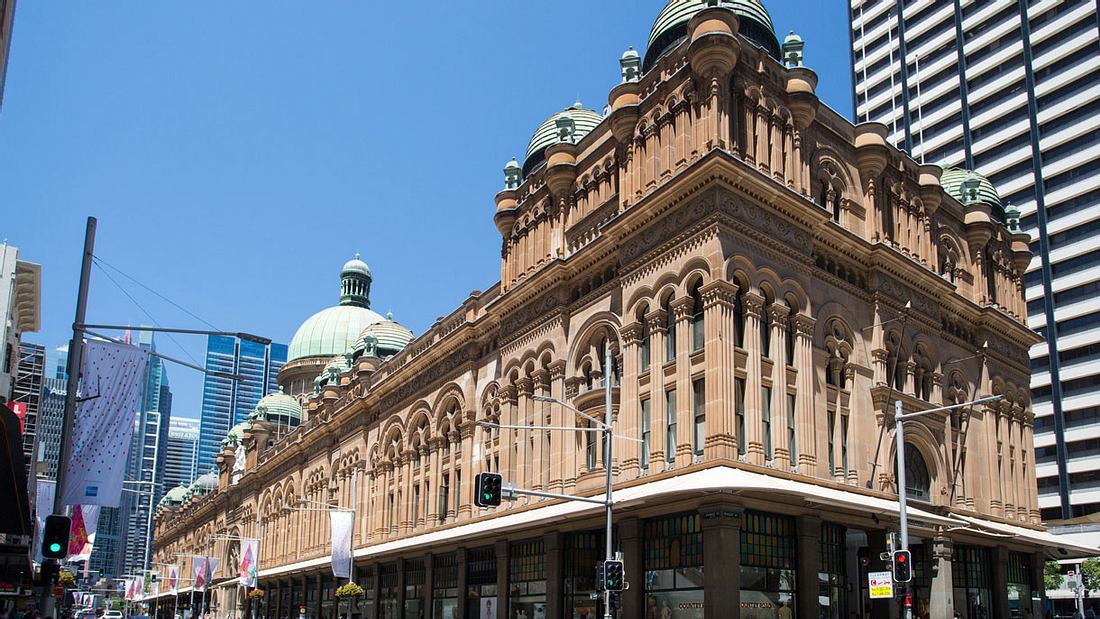 Viktorianisches Schmuckstück: das Queen Victoria Building (QVB)