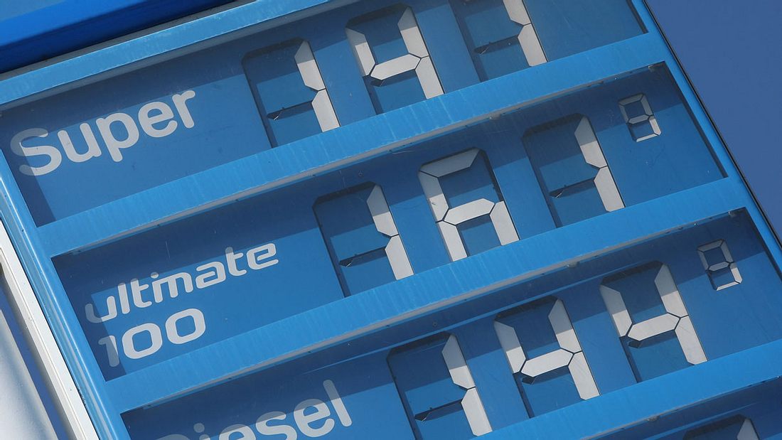 Die Spritpreise steigen Die Spritpreise steigen