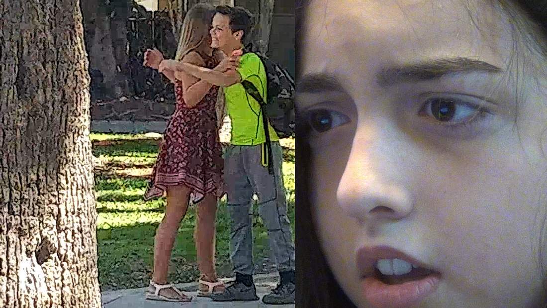 Traummann oder Schuft? Eine Teenagerin testet die Treue ihres 13-jährigen Freundes Ein Mädchen testet die Treue ihres Freundes