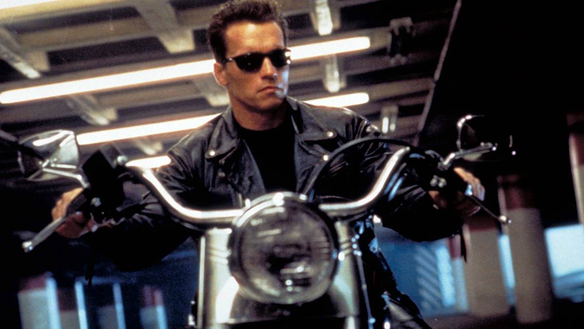 Arnold Schwarzenegger in Terminator 2