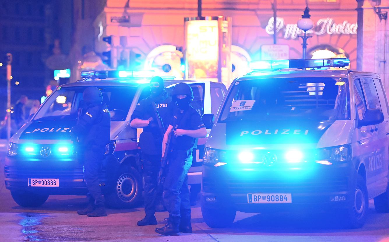 Terror von Wien: Mutmaßliche Täter, Bilder und Reaktionen Sicherheitskräfte in Wien