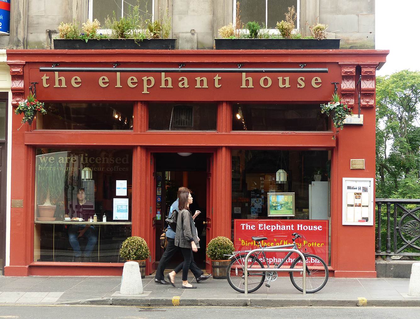 The Elephant House in Edinburgh The Elephant House in Edinburgh