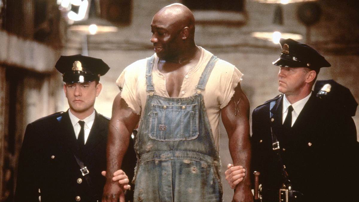 Tom Hanks, Michael Clarke Duncan und David Morse in The Green Mile