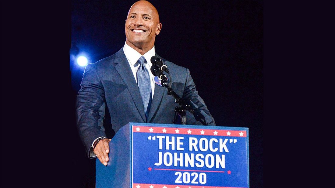 Dwayne Johnson: The Rock bald US-Präsident?