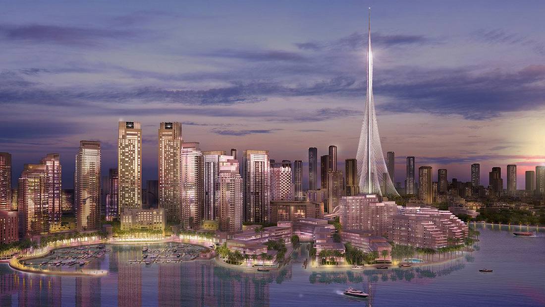 Gelegen mitten im Dubai Creek Harbour