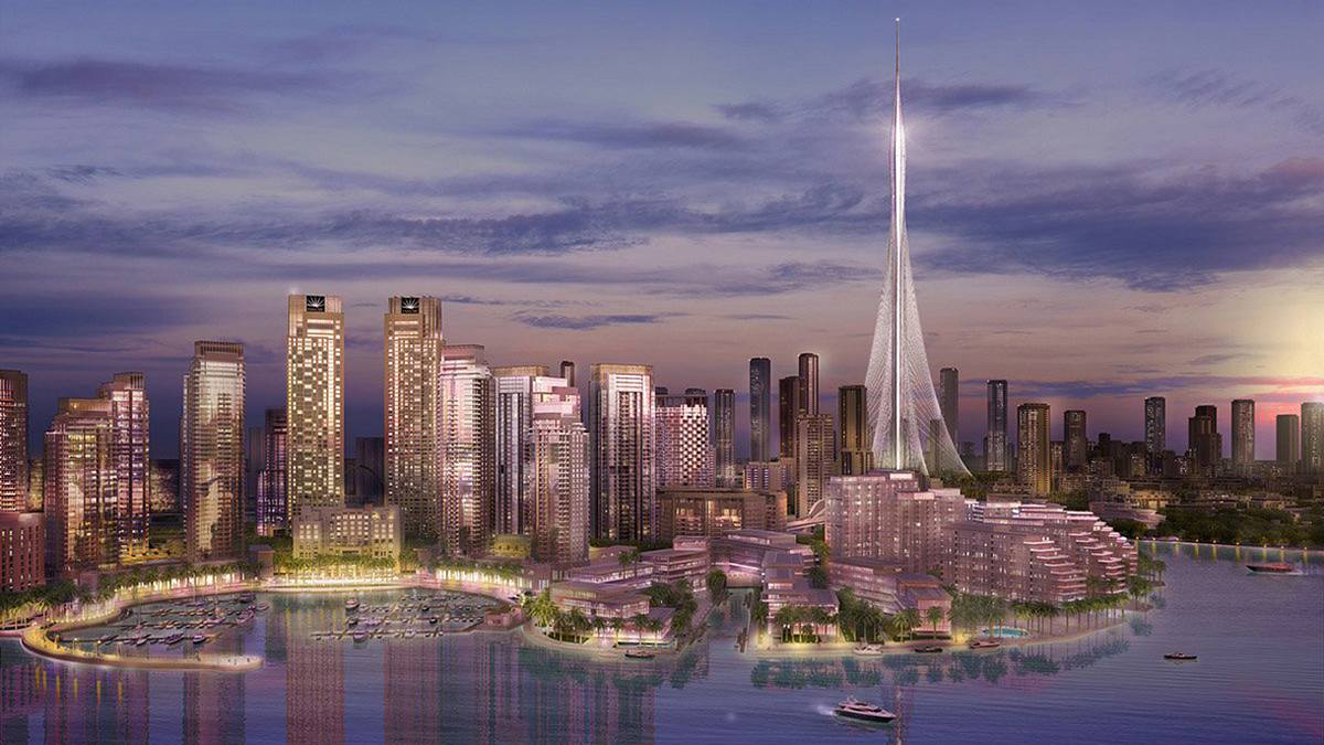 Gelegen mitten im Dubai Creek Harbour