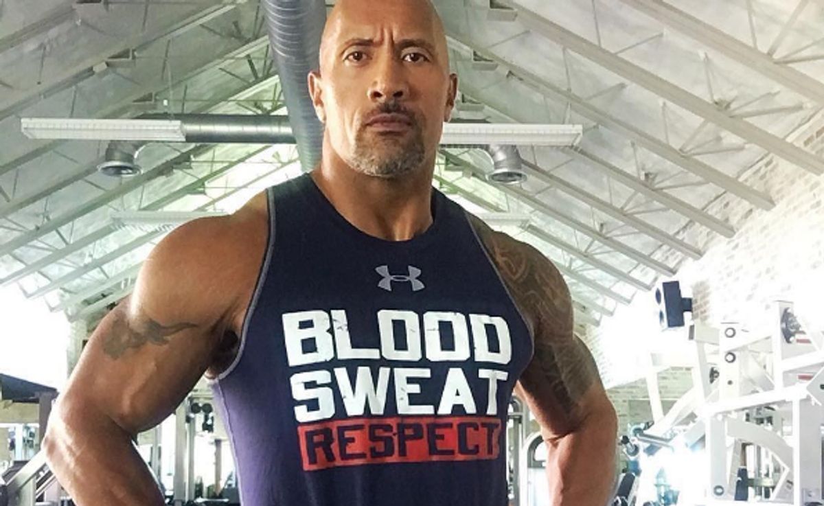 Blood, Sweat & Tears: The Rock im Under-Amour-Shirt