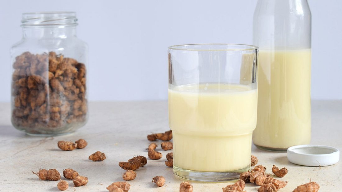 Tigernussmilch aus Erdmandeln