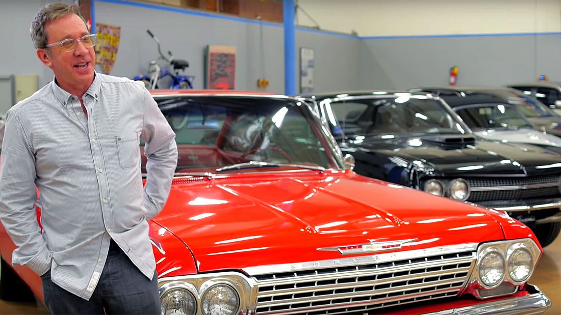 Tim Allen präsentiert seine Autosammlung