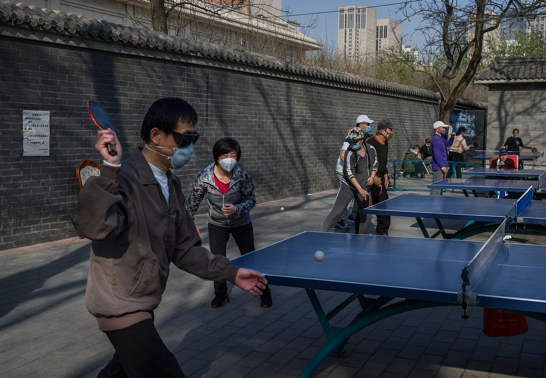 Tischtennis in Wuhan Tischtennis in Wuhan