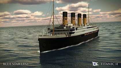 Die Titanic II soll 2018 erstmals vom Stapel laufen - Foto: Blue Star Line