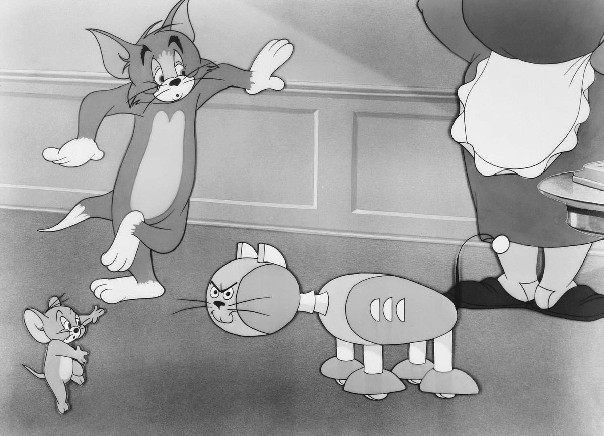Tom, Jerry und Mammy Two Shoes 
