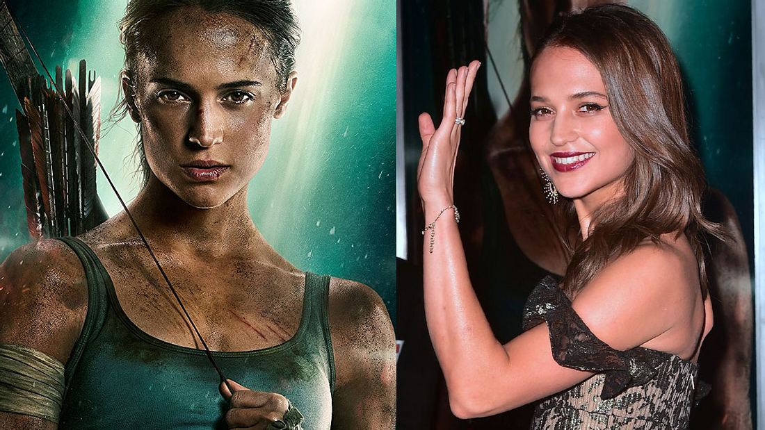 Wegen zu kleinen Brüsten: YouTuber regt sich über Alicia Vikanders Lara Croft auf Wegen zu kleinen Brüsten: YouTuber regt sich über Alicia Vikanders Lara Croft auf